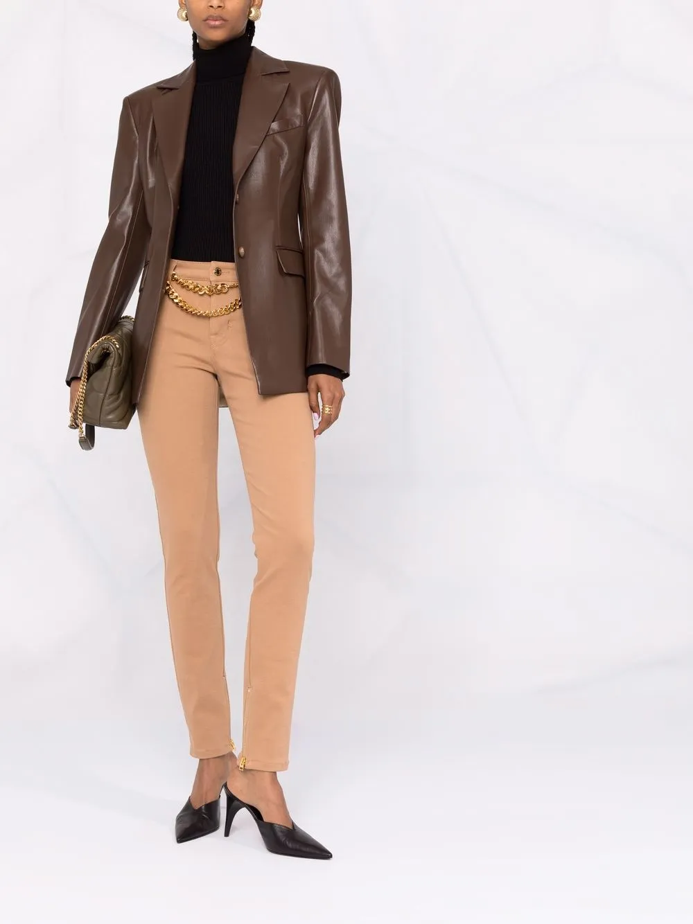 фото Tom ford джинсы скинни с цепочкой