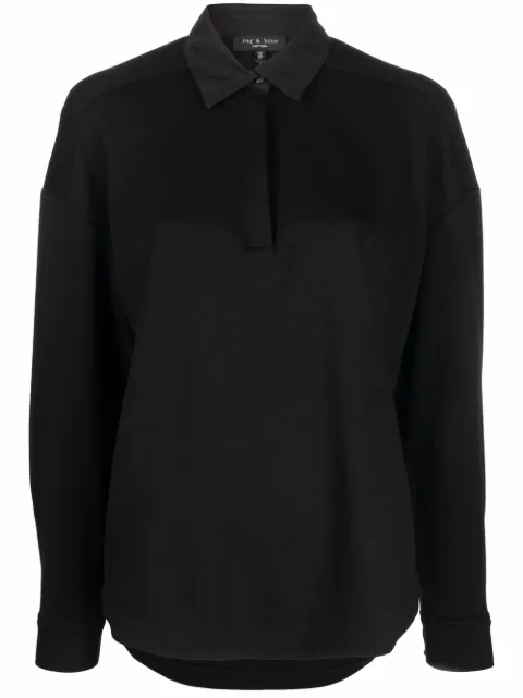 rag & bone Joan long-sleeve polo shirt