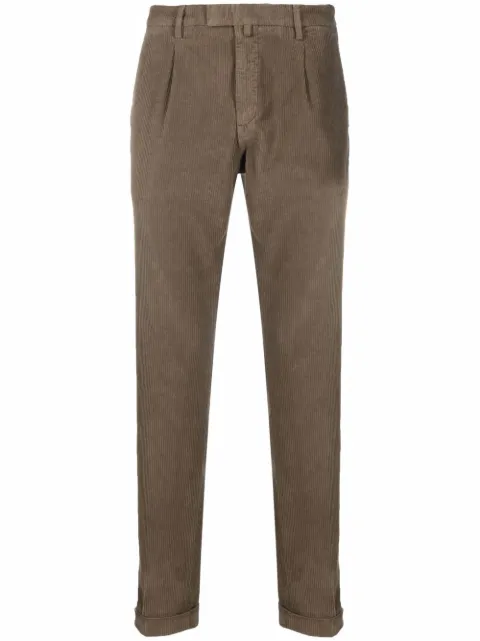 Briglia 1949 corduroy straight-leg trousers 