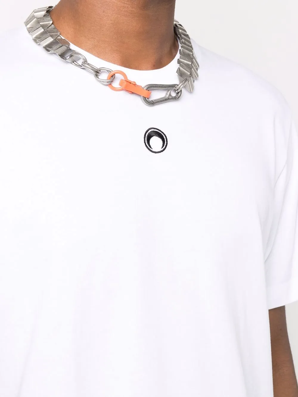 фото Marine serre футболка с вышивкой moon