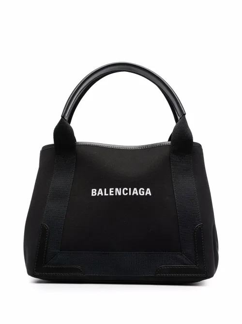 Sac à main Navy Cabas à logo - Balenciaga - Modalova