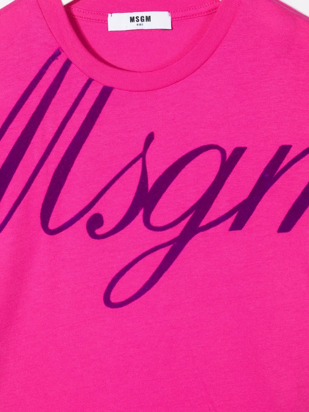 MSGM Kids T-shirt con stampa | Top | Image 3
