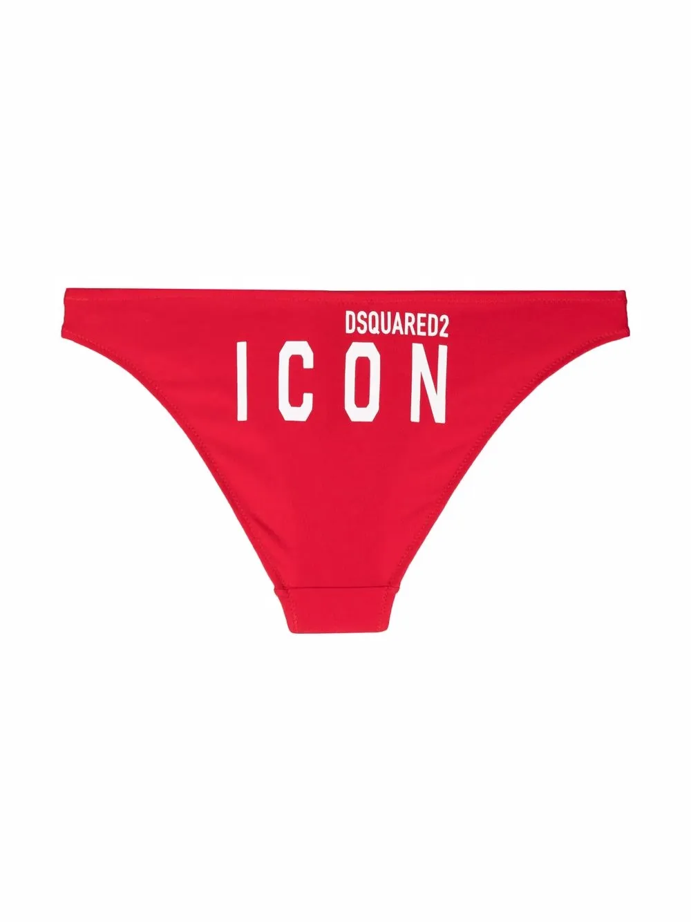 Dsquared2 Slip met logoprint - Rood