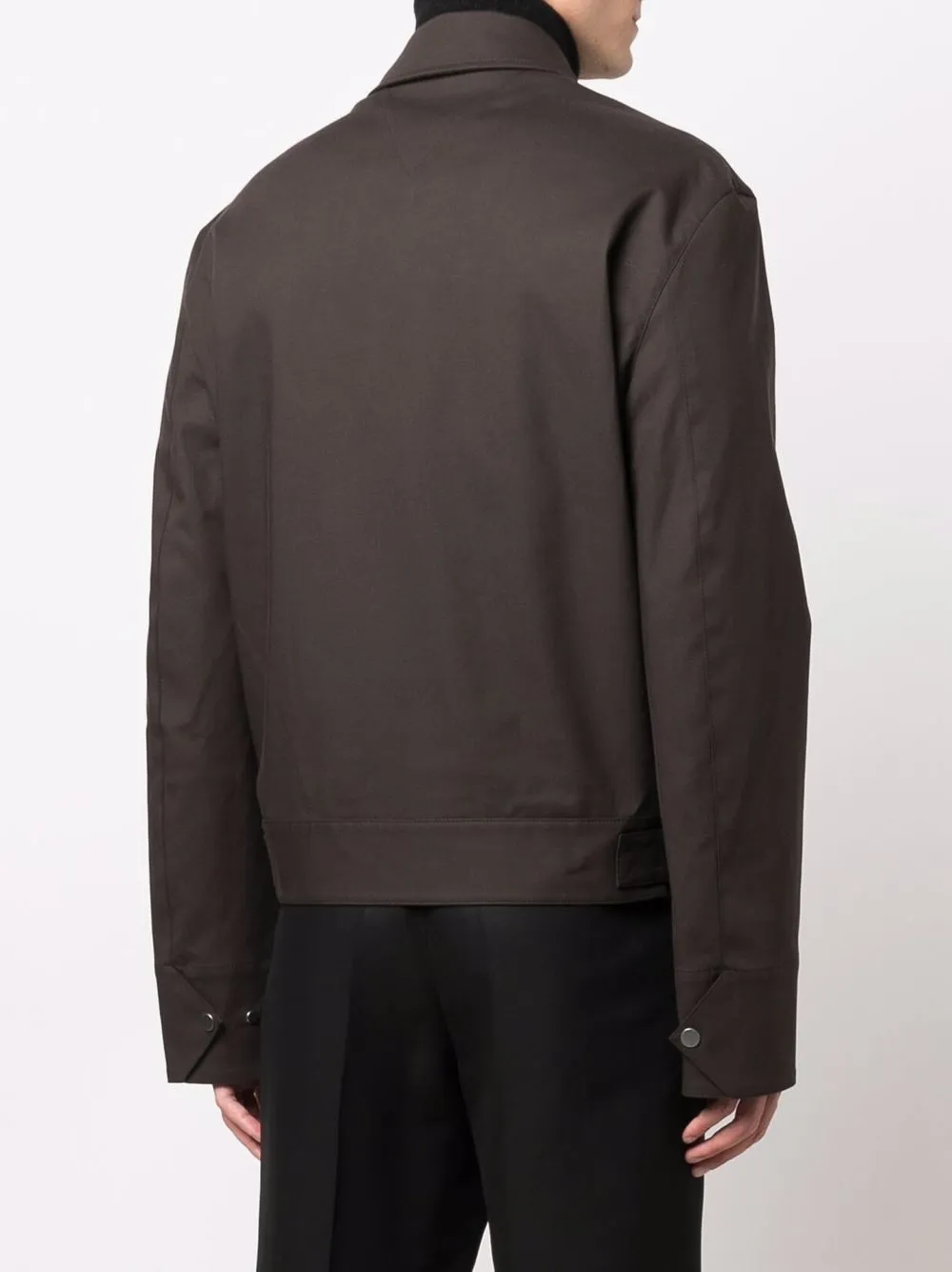 фото Bottega veneta куртка с асимметричной застежкой