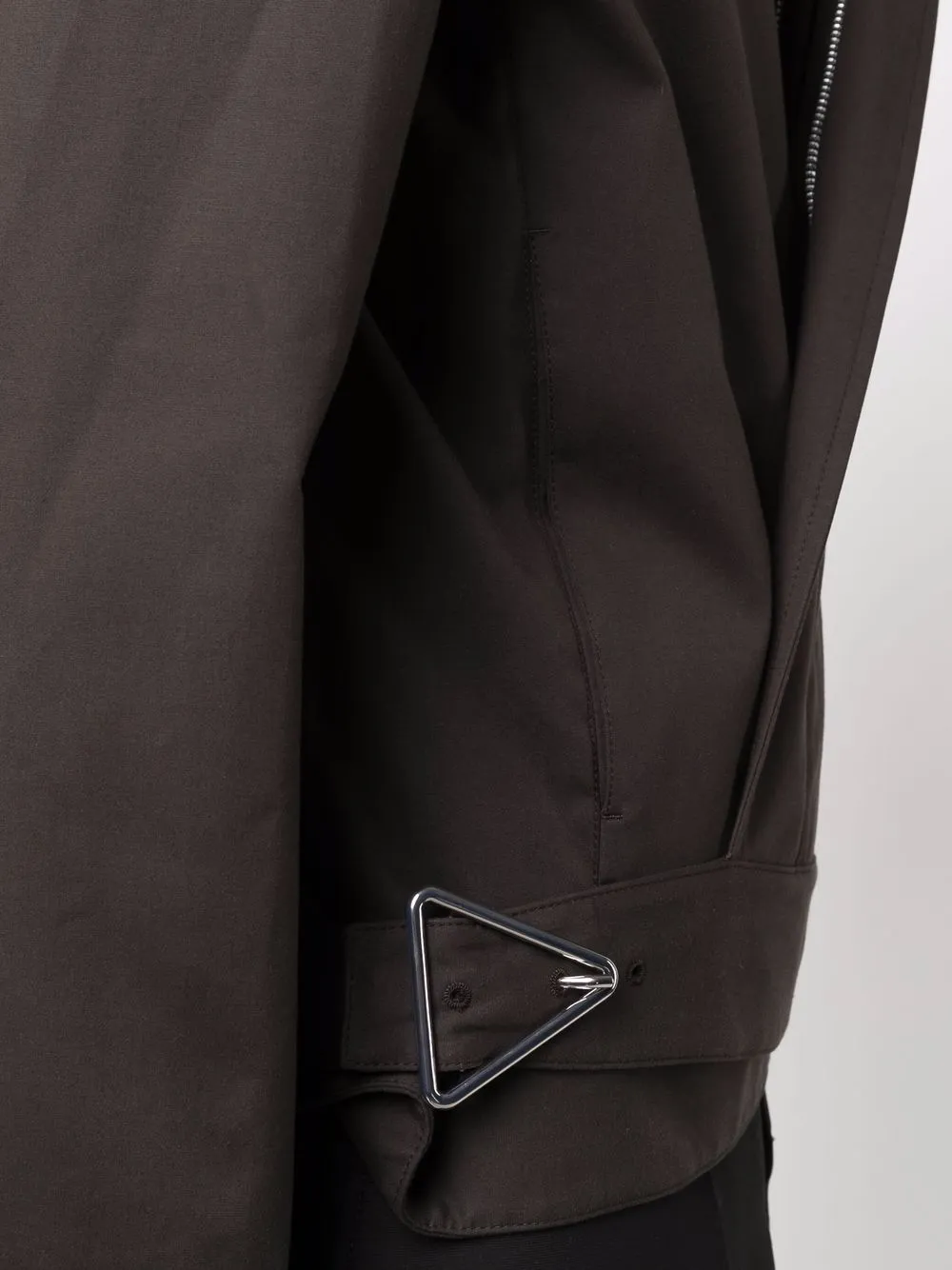 фото Bottega veneta куртка с асимметричной застежкой