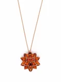 Swarovski crystal star necklace - Gold