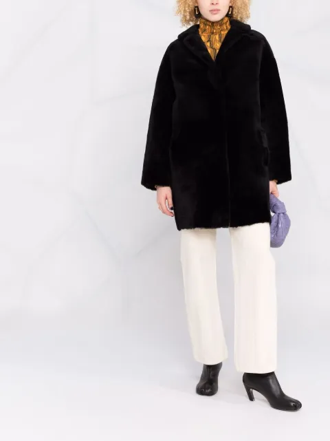 Blancha Reversible Shearling Coat Farfetch