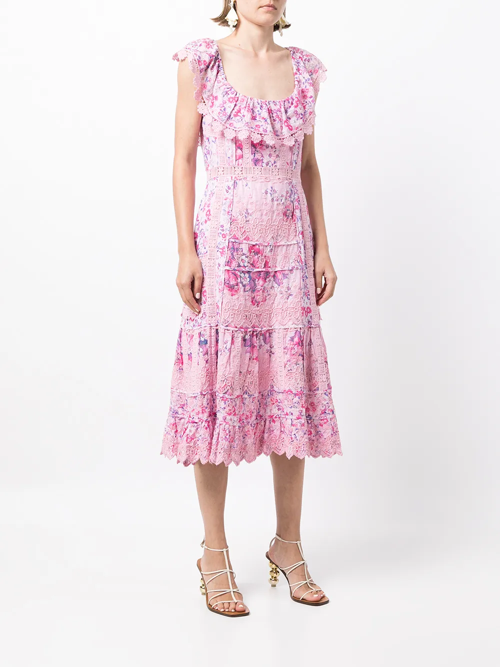 Likely charlotte floral tiered sleeveless dress sales