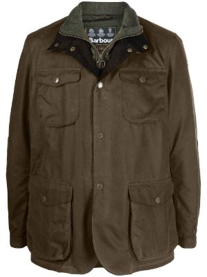 Men's Barbour Ogston Wax Jacket | Olive | Size Medium | Waxed Cotton