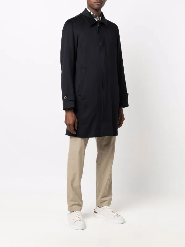 Herno single sale breasted coat