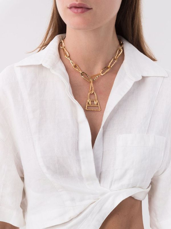 Shop Jacquemus Le collier Chiquita necklace with Express Delivery 