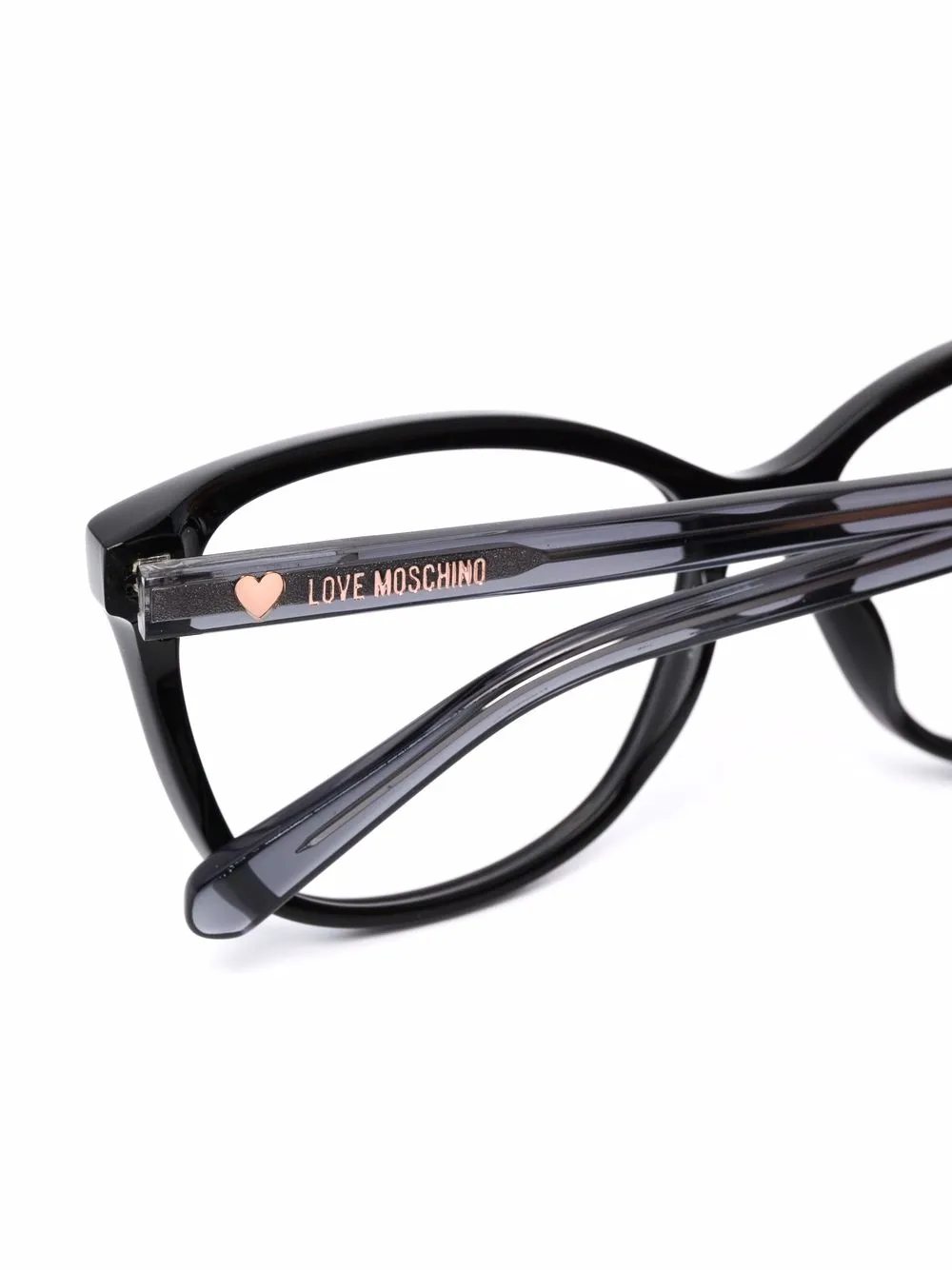 фото Love moschino очки в оправе 'кошачий глаз' с логотипом