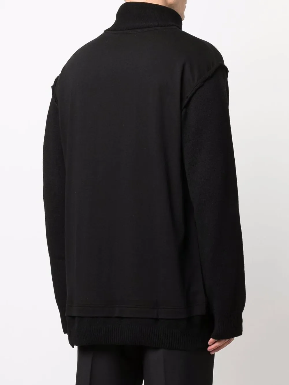 фото Yohji yamamoto толстовка с высоким воротником