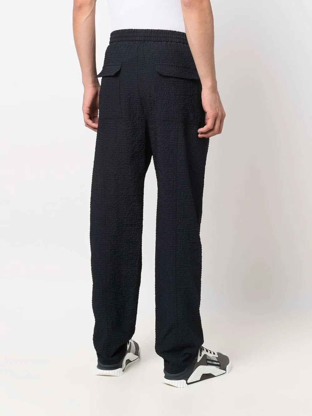 фото Emporio armani фактурные брюки