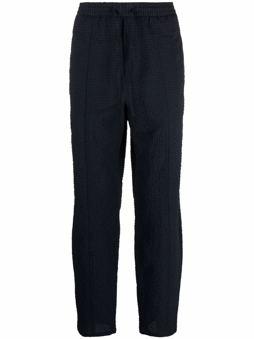

Emporio Armani pantalones con acabado texturizado - Negro