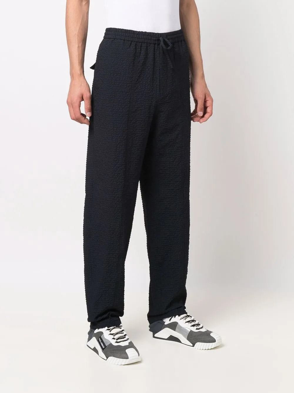 фото Emporio armani фактурные брюки