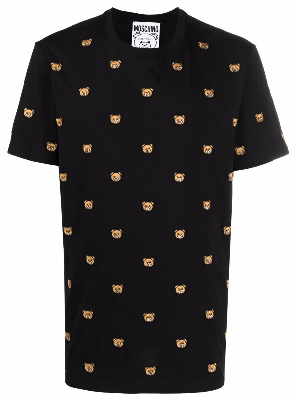 фото Moschino футболка с вышивкой