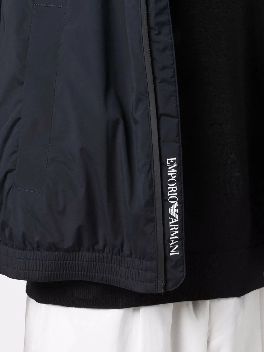 фото Emporio armani куртка на молнии с капюшоном