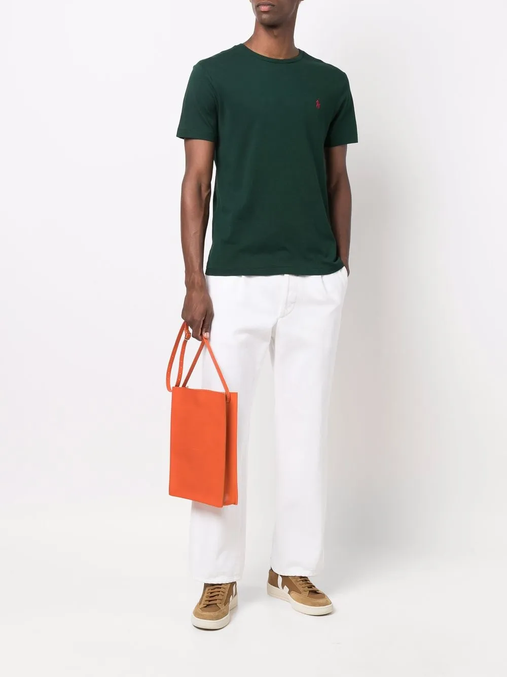 фото Polo ralph lauren футболка с логотипом pony