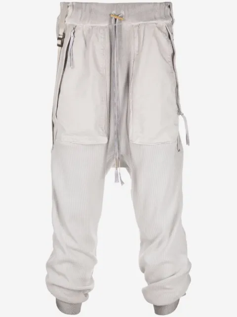 Boris Bidjan Saberi pantalones drop crotch 
