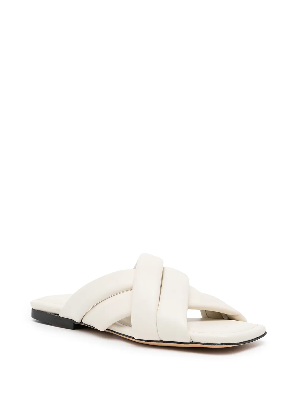 ANINE BING Eve sandalen met gekruiste bandjes - Wit