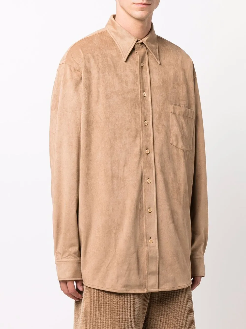 фото Acne studios рубашка с длинными рукавами