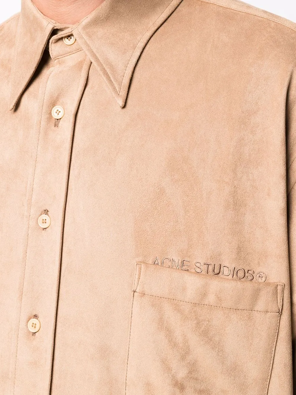 фото Acne studios рубашка с длинными рукавами
