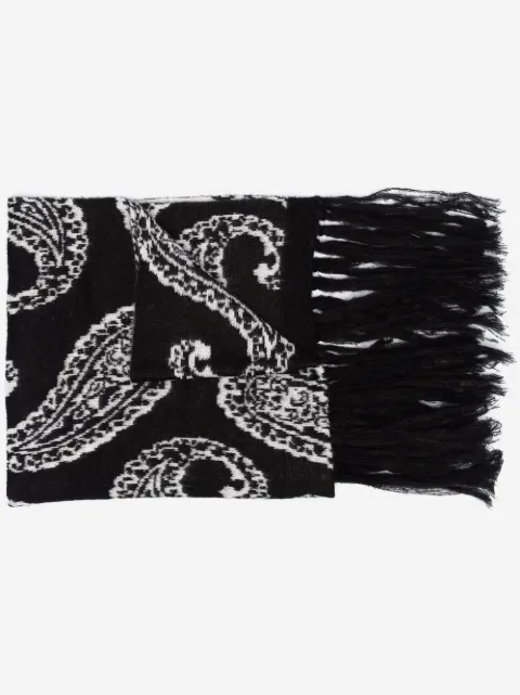 424 Sjaal met paisley-print