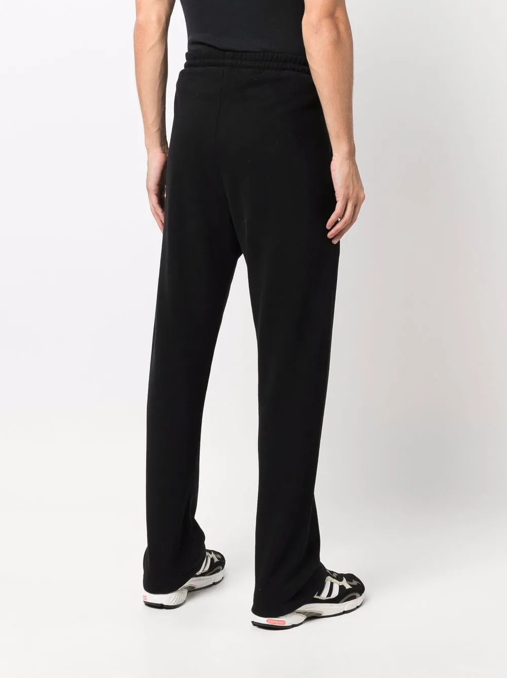 424 Trainingsbroek met geborduurd logo Zwart