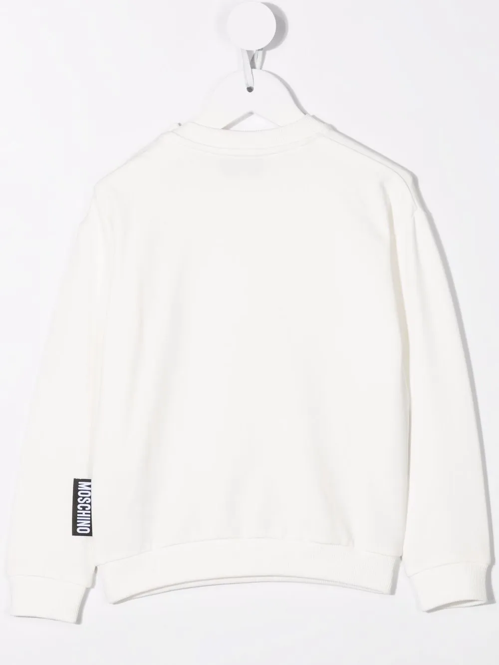 фото Moschino kids толстовка teddy bear и круглым вырезом