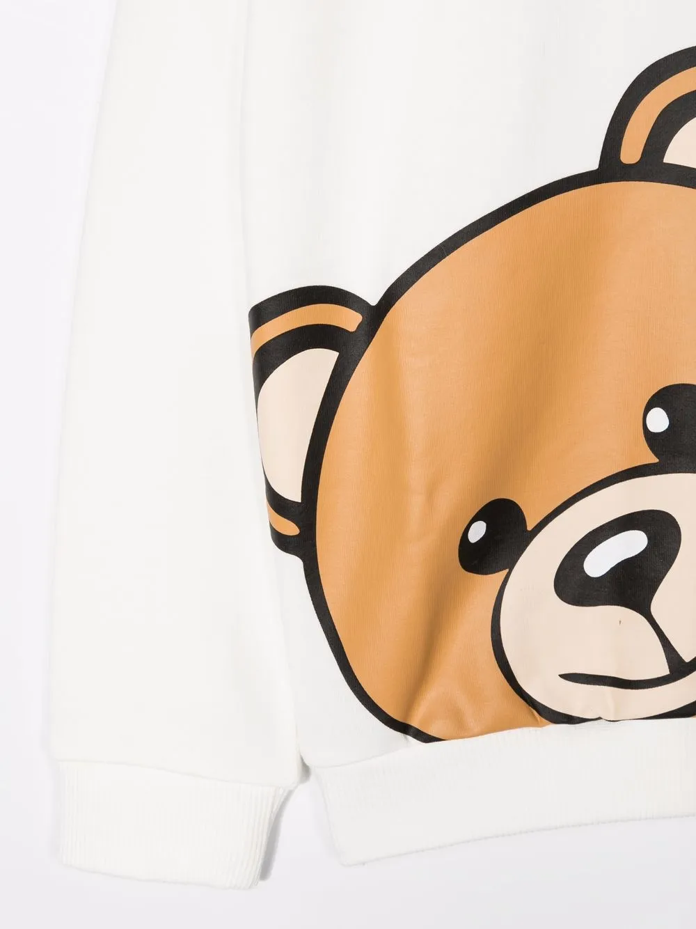 фото Moschino kids толстовка teddy bear и круглым вырезом