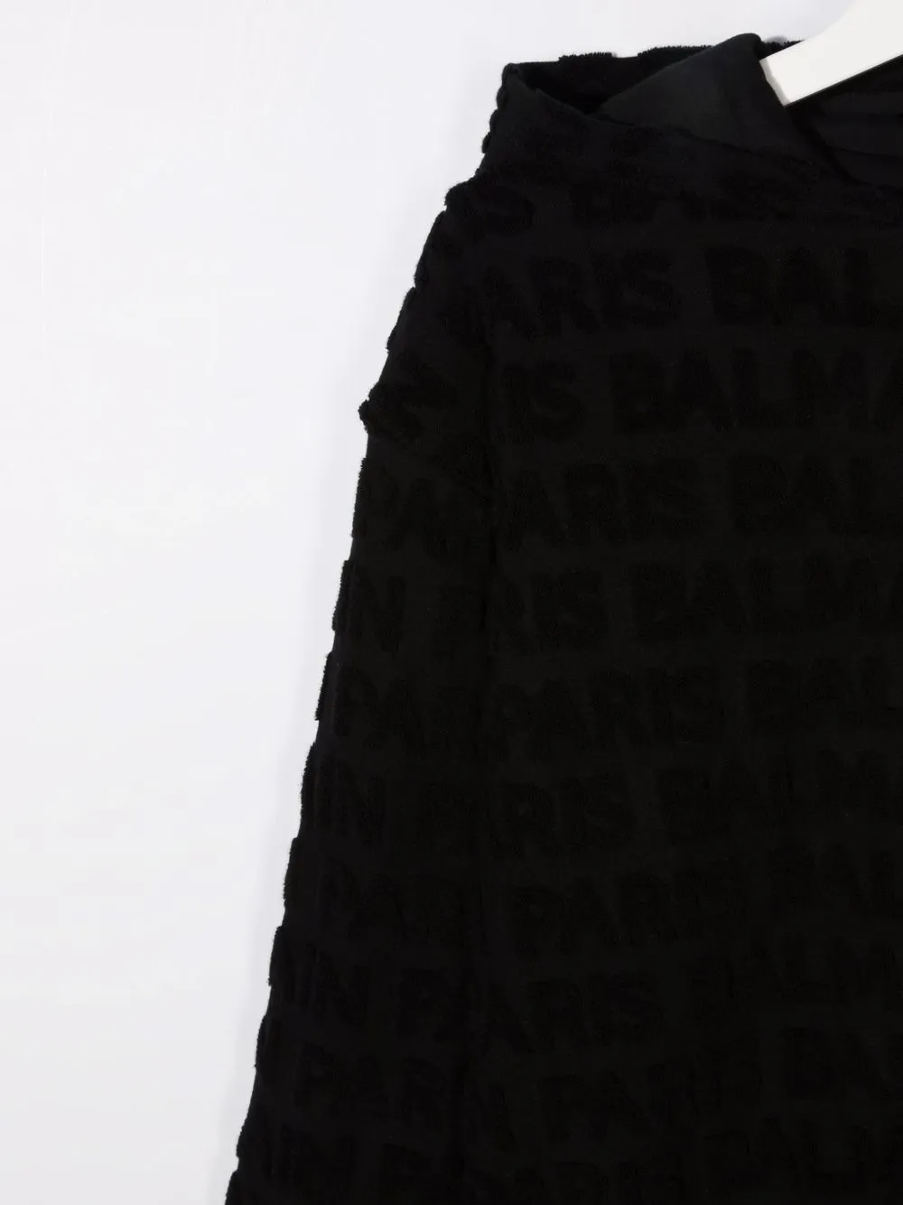 фото Balmain kids худи с контрастной отделкой