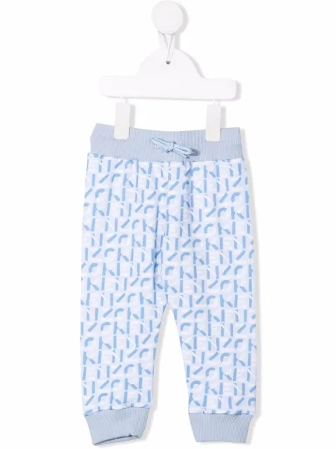 Kenzo Kids monogram-print leggings