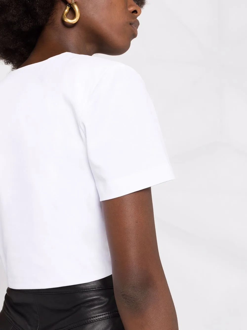 фото Gauge81 укороченная футболка keila из органического хлопка