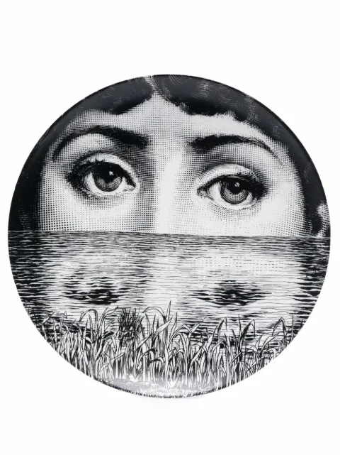 Fornasetti face-print plate