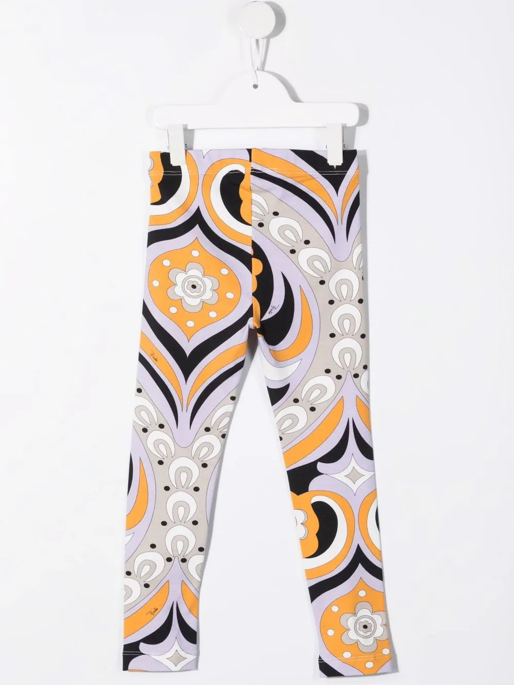 الصورة 2 من Emilio Pucci Junior ليغينغ قطن بطبعة هندسية