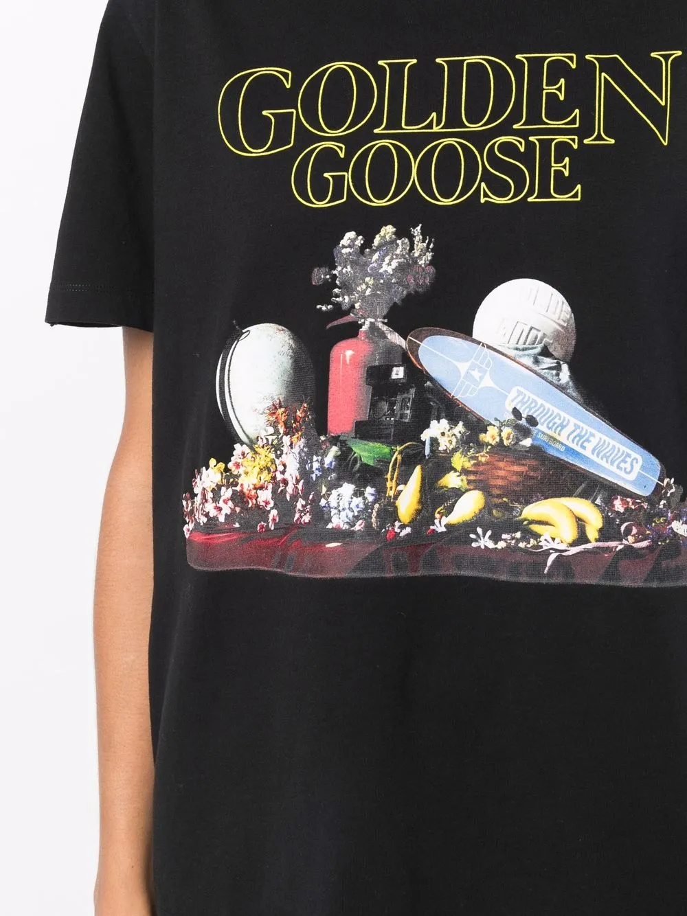 фото Golden goose футболка с логотипом