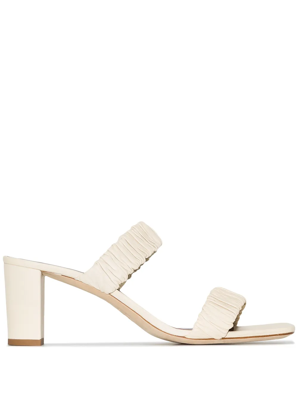 STAUD босоножки Frankie 60 со сборками