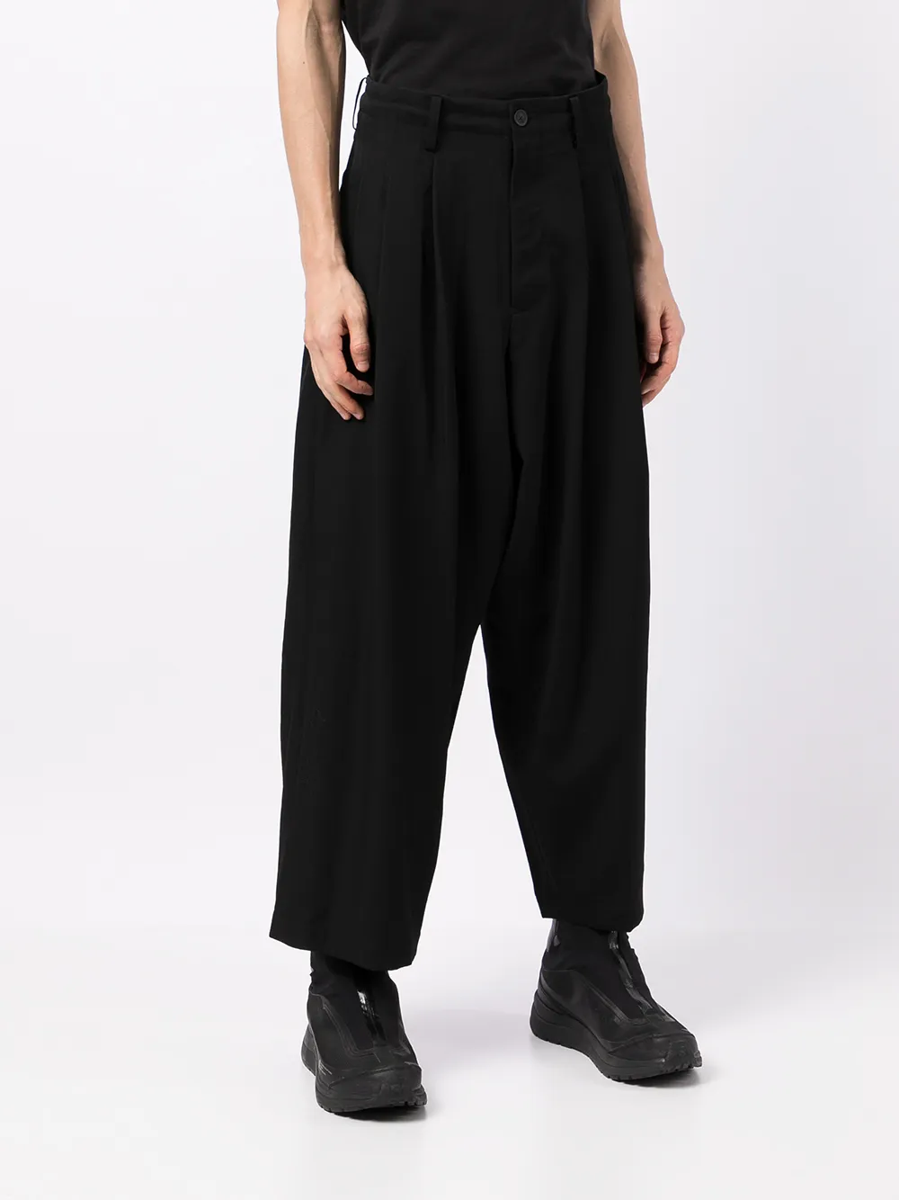 фото Yohji yamamoto брюки gabardine 3tuck wide