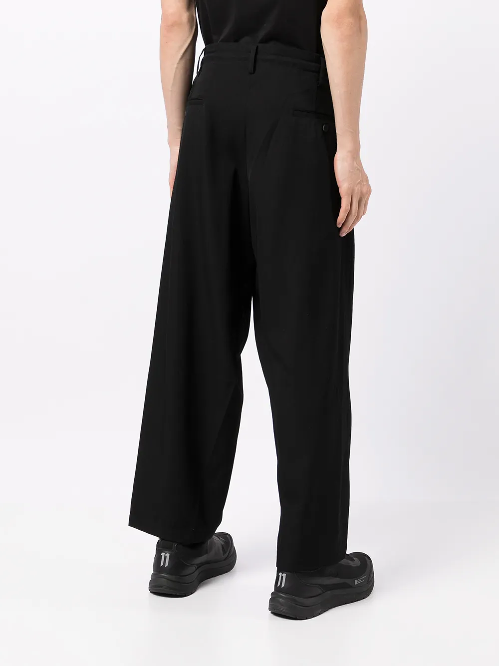 фото Yohji yamamoto брюки gabardine 2tuck middle wide