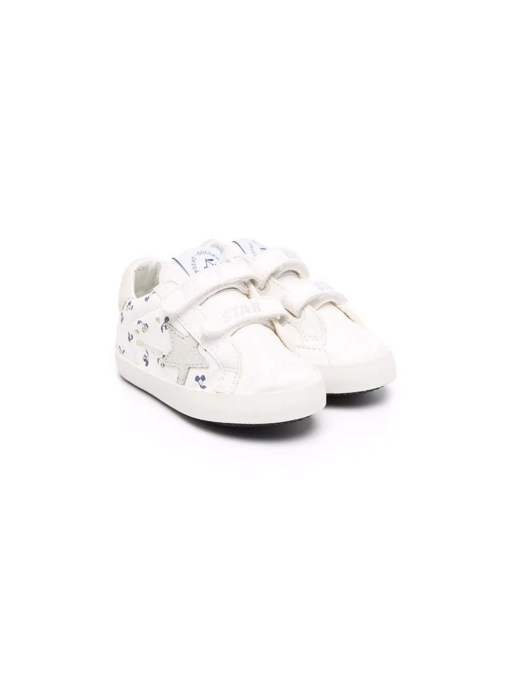 

Golden Goose Kids tenis con parche de estrella de Golden Goose Kids x Bonpoint - Blanco