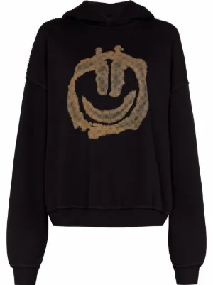 black white striped moletom com capuz