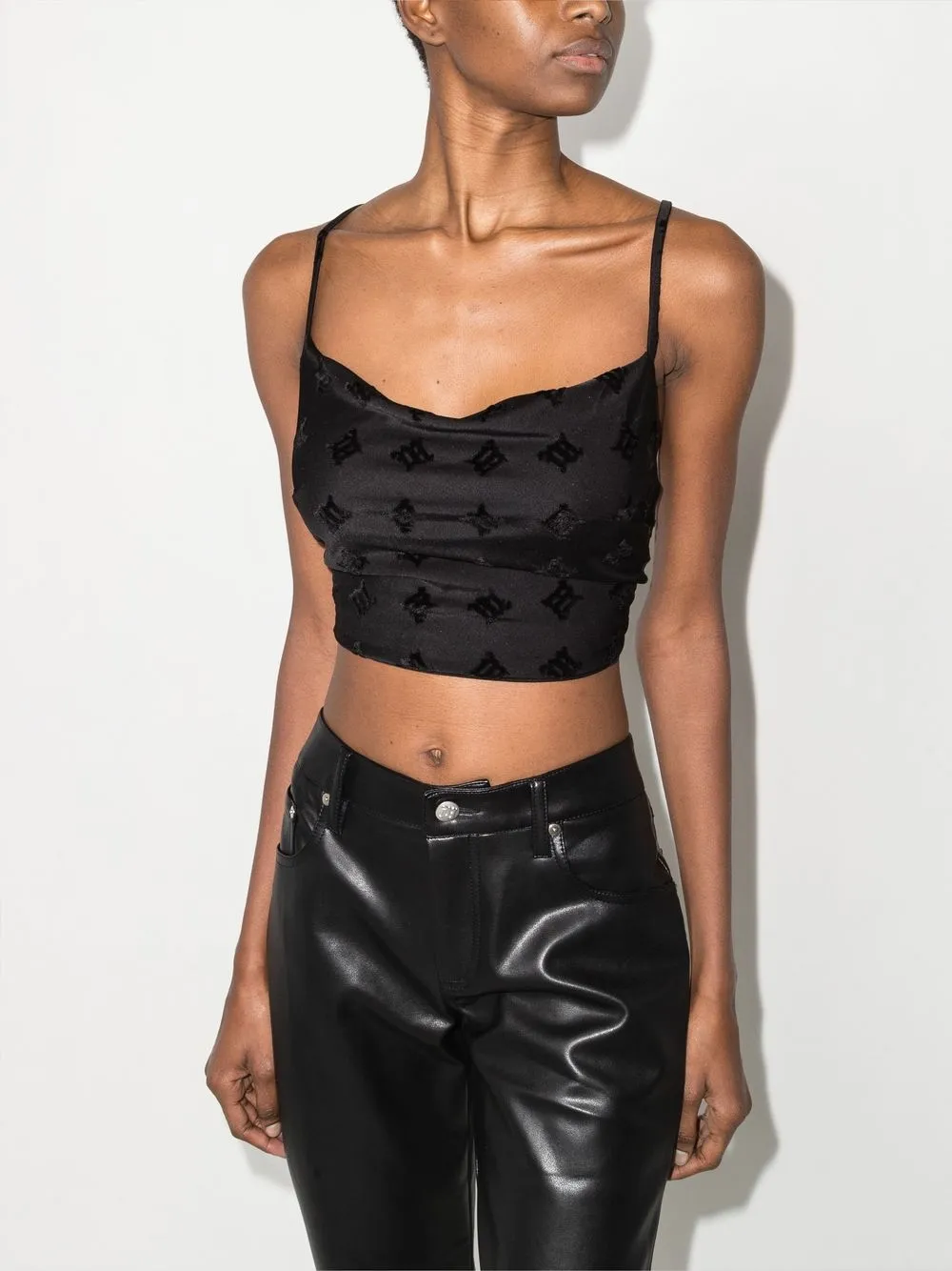 MISBHV Cropped top - Zwart