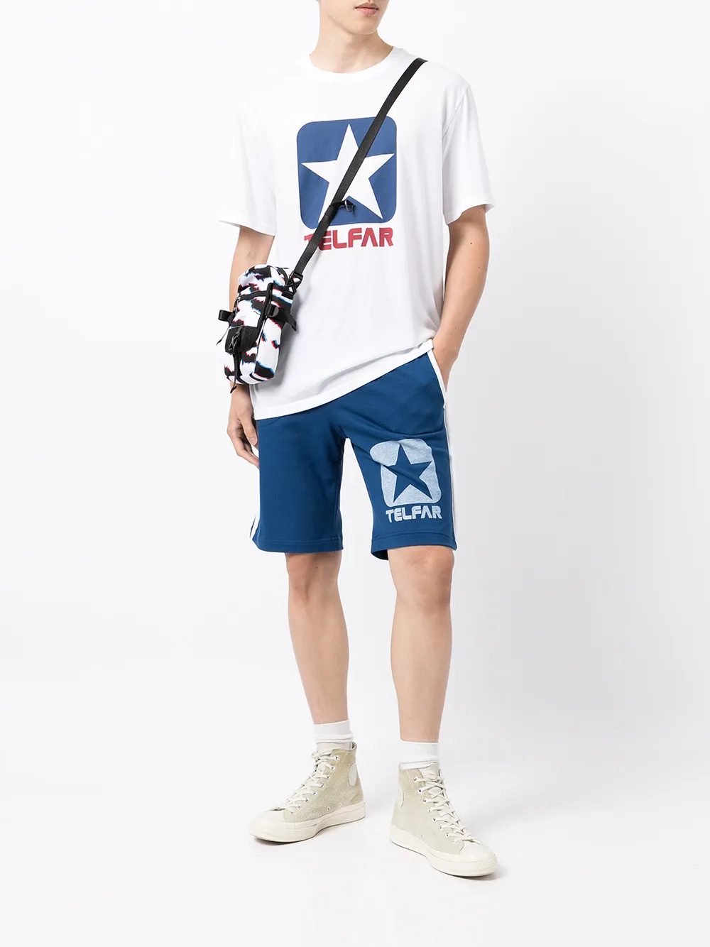 фото Converse футболка с принтом telfar