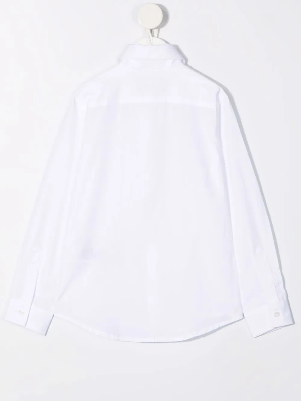 Dsquared2 Kids Shirt met logoplakkaat - Wit