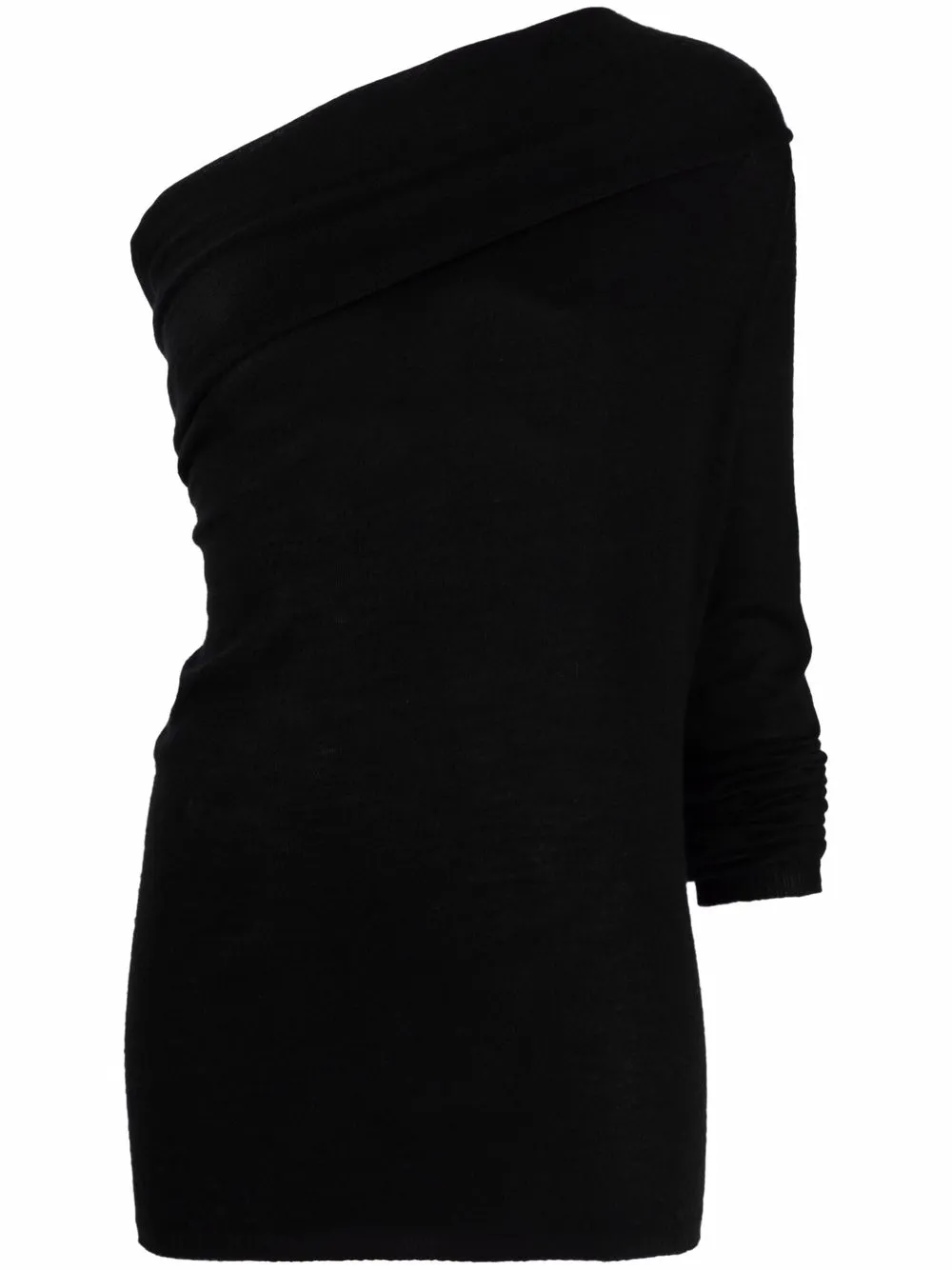 фото Rick owens кашемировый топ асимметричного кроя