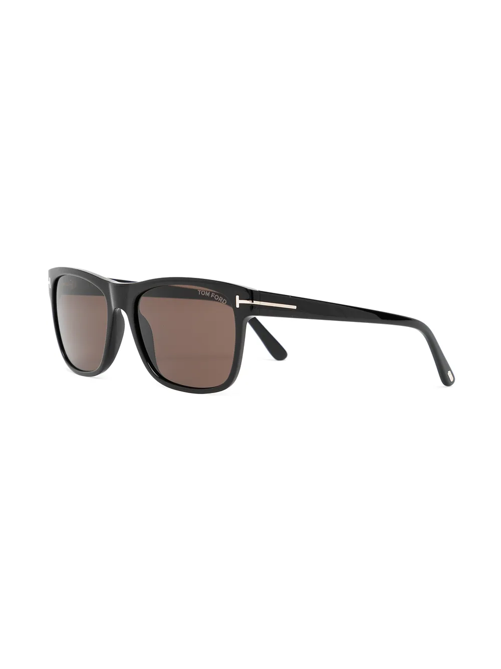 TOM FORD Eyewear Zonnebril met wayfarer montuur - Zwart