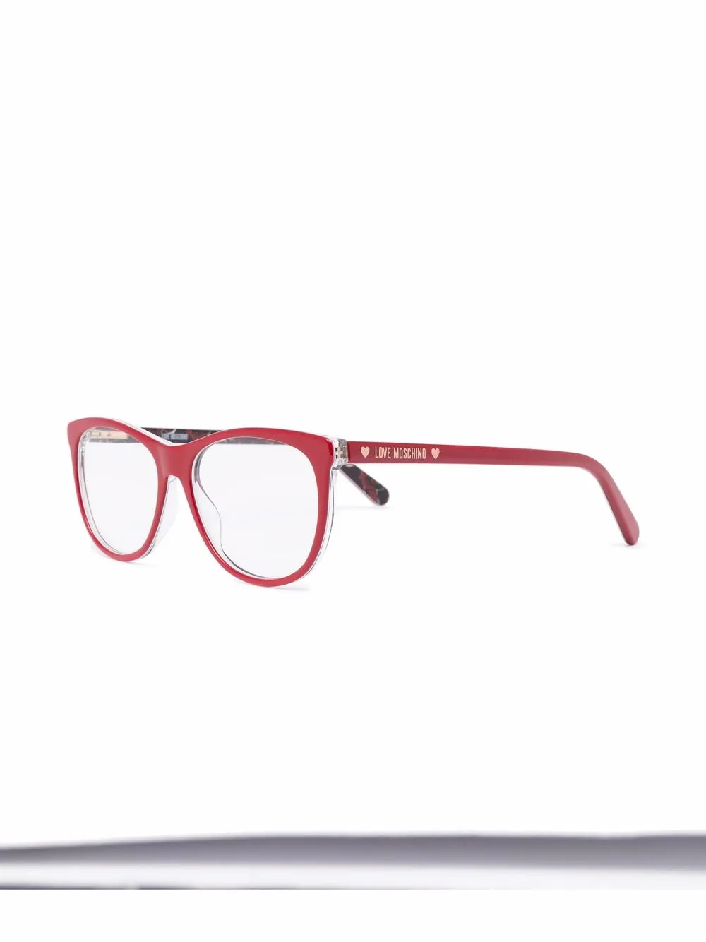 фото Love moschino очки в оправе 'кошачий глаз'