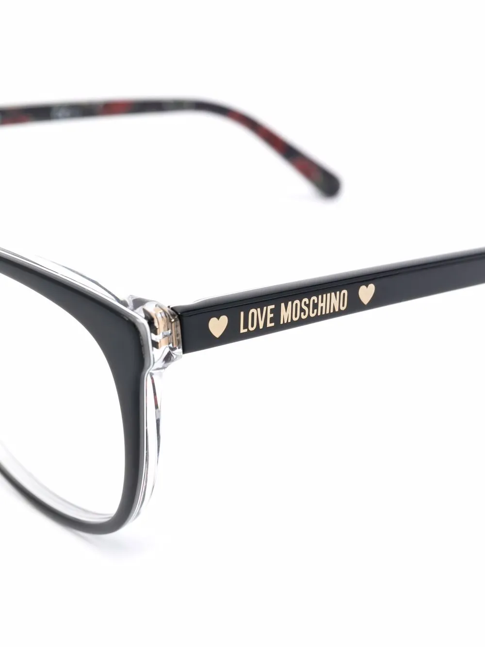 фото Love moschino очки в оправе 'кошачий глаз' с логотипом