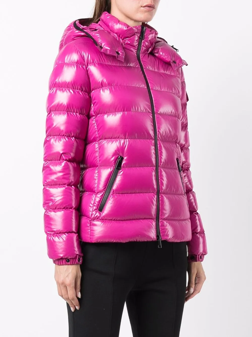 фото Moncler пуховик с капюшоном